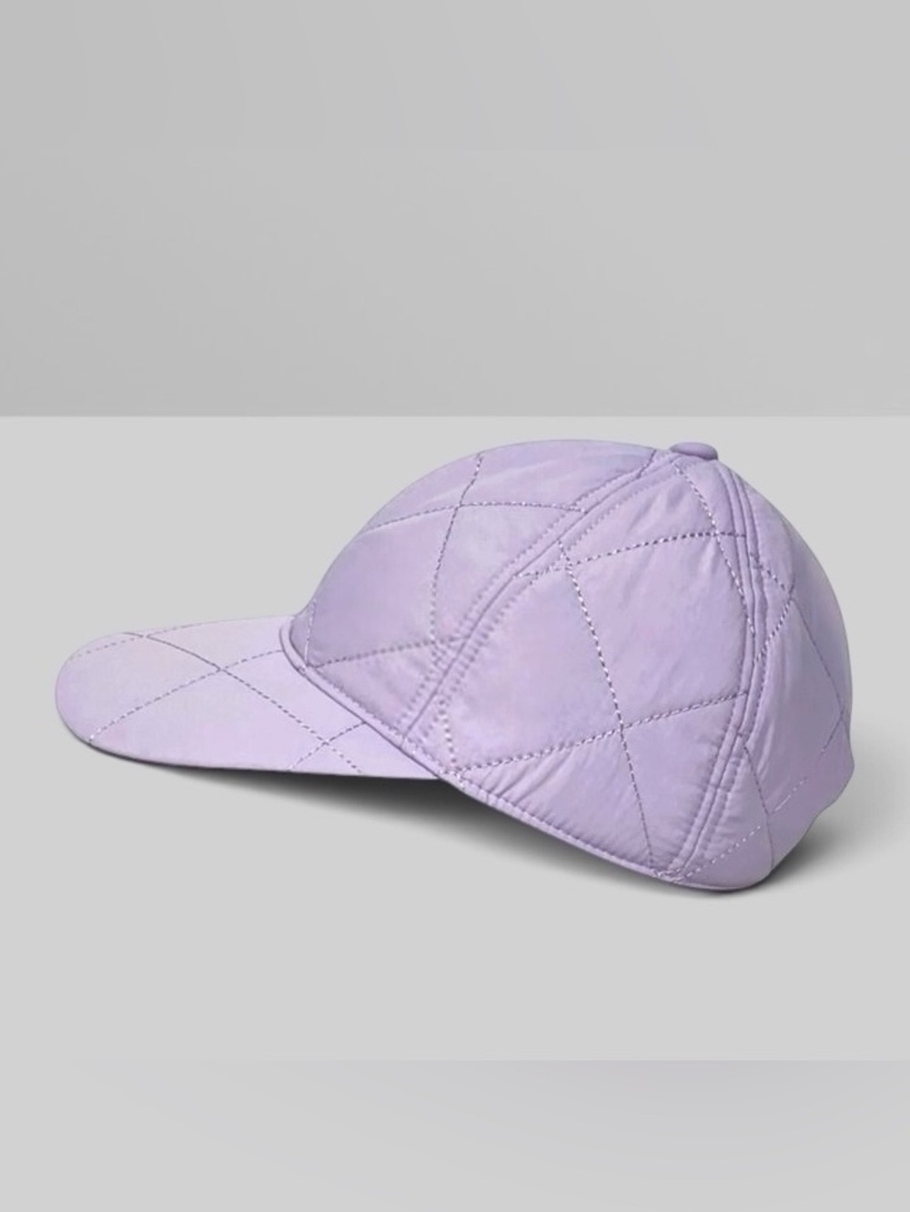 Torrid Womens Baseball Cap Hat M / L Purple Happy Camper Active Lavender NEW